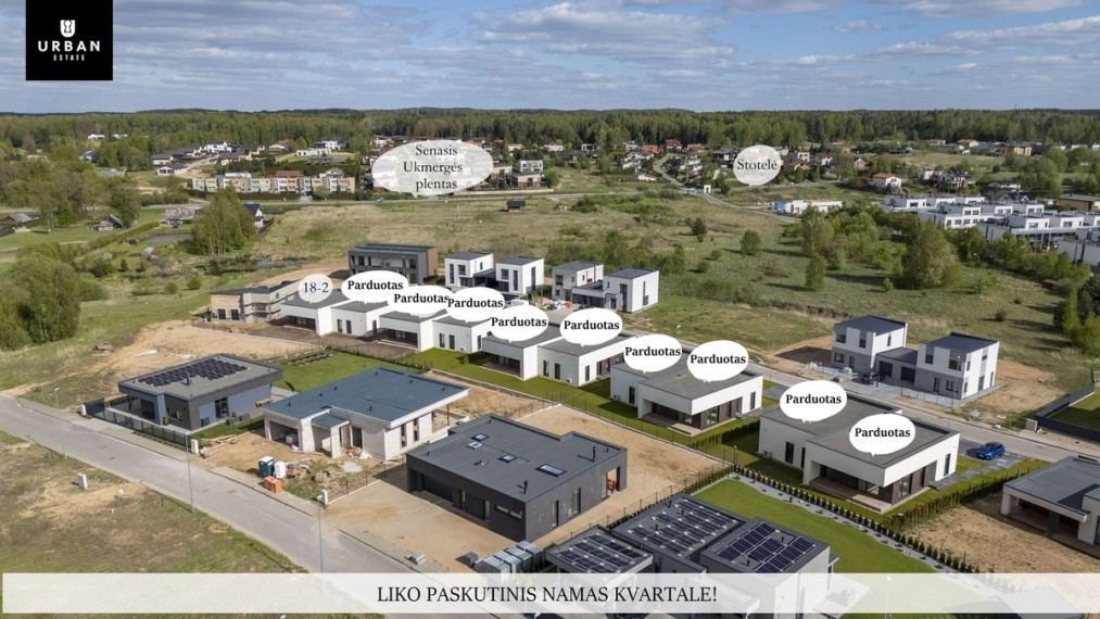 Parduodamas namas Panoramos g., Bendorių k., 103 kv.m ploto, 1 aukštai 2