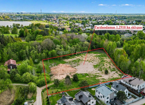 Parduodamas namų valdos paskirties sklypas Grikienių g., Gilužių k., Vilniaus r. sav., 129.1 a ploto
