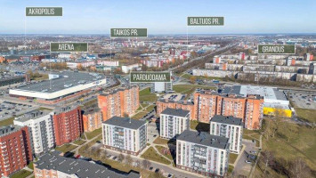 Parduodamas butas Baltijos pr., Baltijos, Klaipėdos m., Klaipėdos m. sav., 68.06 m² ploto 3 kambariai 12