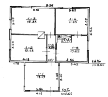 Parduodamas namas Liepų g., Ažugirių k., Utenos r. sav., 33.08 m² ploto 3 kambariai 14