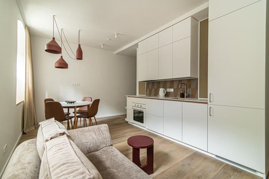 Nuomojamas butas Šv. Dvasios g., Senamiestis, Vilniaus m., Vilniaus m. sav., 39.52 m² ploto 2 kambariai 1
