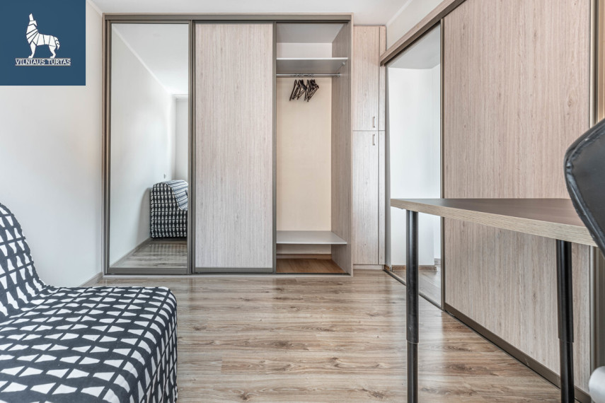Nuomojamas butas Tverečiaus, Antakalnis, Vilniaus m., Vilniaus m. sav., 60 m2 ploto, 3 kambariai 4