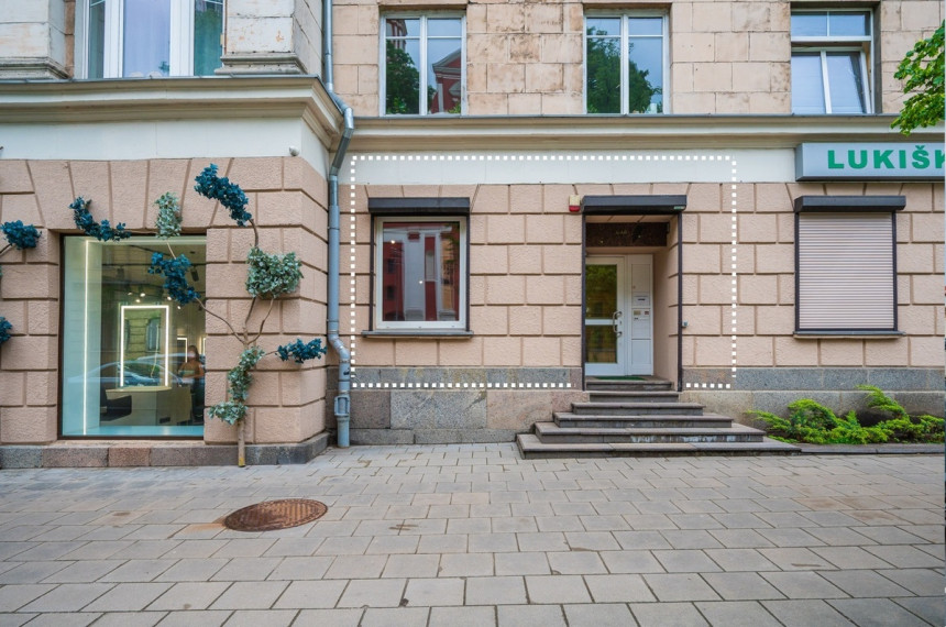 Nuomojamos administracinės, kitos paskirties, paslaugų, prekybos patalpos Vasario 16-osios g., Naujamiestis, Vilniaus m., Vilniaus m. sav., 86.13 m2 ploto 2