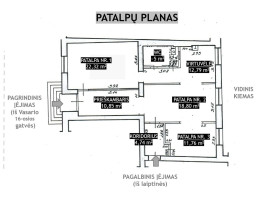 Nuomojamos administracinės, kitos paskirties, paslaugų, prekybos patalpos Vasario 16-osios g., Naujamiestis, Vilniaus m., Vilniaus m. sav., 86.13 m2 ploto 27