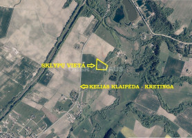 Parduodamas žemės ūkio paskirties sklypas Šlikių k., Klaipėdos r. sav., 128 a ploto 3