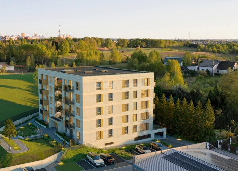 Parduodamas butas Tarandės g. , Pašilaičiai, Vilniaus m., Vilniaus m. sav., 46.49 m2 ploto, 2 kambariai