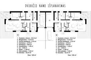 Parduodamas sublokuotas namas Trakuose, Pergalės g. 13, 120 kv.m ploto 9