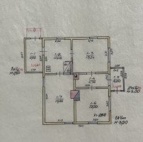 Parduodamas namas Tilto g., Krekenavos mstl., Panevėžio r. sav., 64.59 m2 ploto, 1 aukštai 25