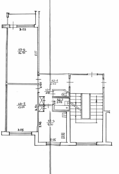 Parduodamas butas Vytauto g., Biržų m., Biržų r. sav., 49.48 m2 ploto, 2 kambariai 13