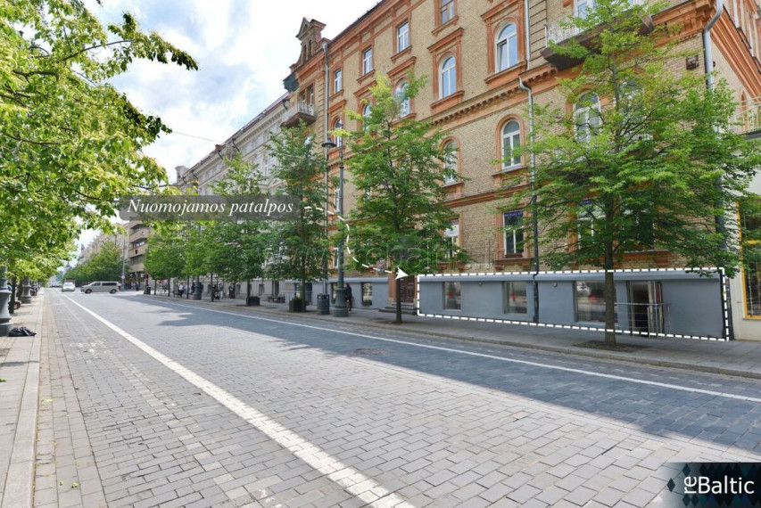 Nuomojamos paslaugų, prekybos patalpos Gedimino pr., Centras, Vilniaus m., Vilniaus m. sav., 125 m2 ploto 1