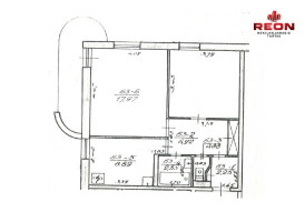 Parduodamas butas Čiobiškio g., Šeškinė, Vilniaus m., Vilniaus m. sav., 52 m2 ploto, 2 kambariai 16