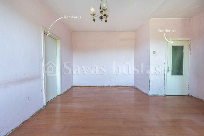Parduodamas butas Mokyklos g., Klaipėdos m., Klaipėdos m. sav., 43.42 m2 ploto, 2 kambariai 5