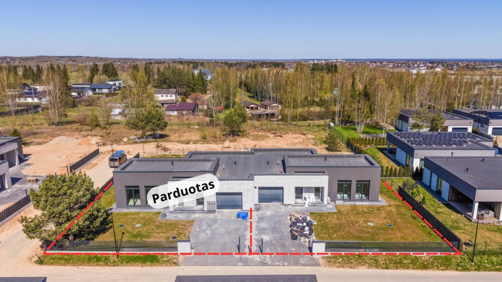 Parduodamas namas Šv. Antano g., Didžiasalio k., Vilniaus r. sav., 148.79 m2 ploto, 1 aukštai 3