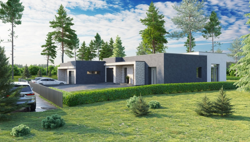 Parduodamas namas Vilniaus r. sav., Didžiasalio k., Šv. Antano g., 148.79 m2 ploto, 1 aukštai 4