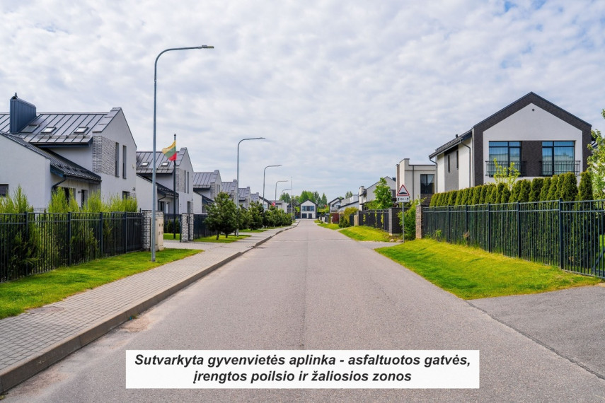 Parduodamas namas Šv. Antano g., Didžiasalio k., Vilniaus r. sav., 148.79 m2 ploto, 1 aukštai 15