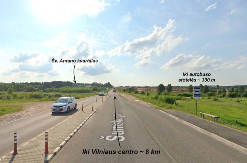 Parduodamas namas Šv. Antano g., Didžiasalio k., Vilniaus r. sav., 148.79 m2 ploto, 1 aukštai 21
