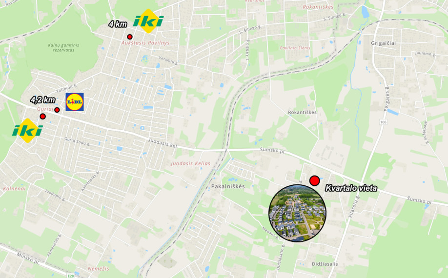 Parduodamas namas Šv. Antano g., Didžiasalio k., Vilniaus r. sav., 148.79 m2 ploto, 1 aukštai 24
