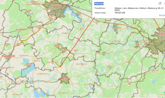 Parduodamas  sklypas Nemuno g., Dubių k., Alytaus r. sav., 81.17 a ploto 3