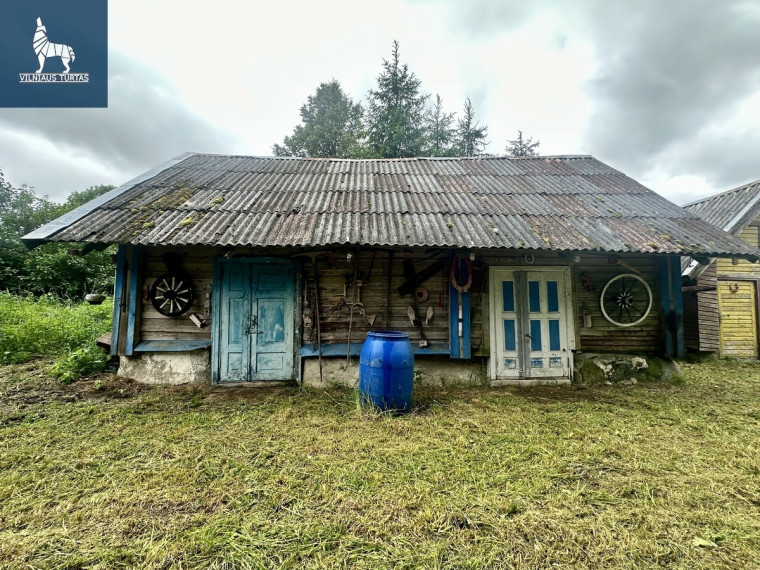 Parduodamas namas Švenčionių r. sav., Žvirbliškės k., Žvirbliškių, 60 m2 ploto, 1 aukštai 2