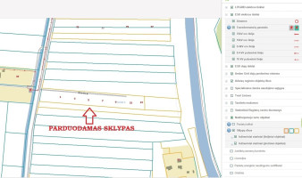 Parduodamas namų valdos paskirties sklypas Ąžuolų g., Traubių k., Klaipėdos r. sav., 100 a ploto 2