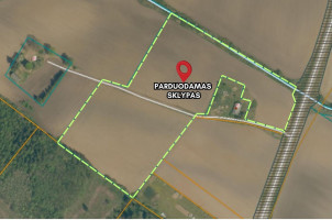 Parduodamas  sklypas Apušėlių k., Šiaulių r. sav., 281.76 a ploto 2