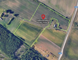 Parduodamas  sklypas Apušėlių k., Šiaulių r. sav., 281.76 a ploto 3