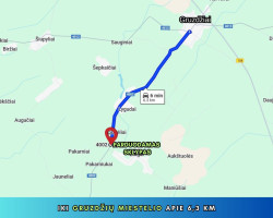 Parduodamas  sklypas Apušėlių k., Šiaulių r. sav., 281.76 a ploto 5