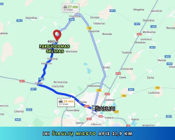 Parduodamas  sklypas Apušėlių k., Šiaulių r. sav., 281.76 a ploto 6