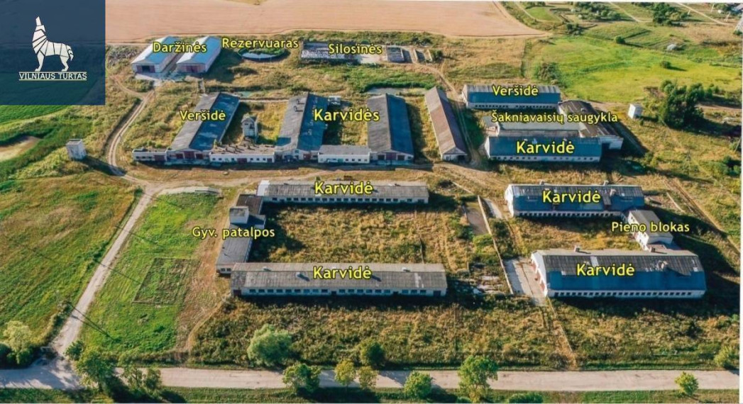 Parduodamos administracinės, kitos paskirties, sandėliavimo patalpos Žemaičių k., Kėdainių r. sav., 15700 m2 ploto 9