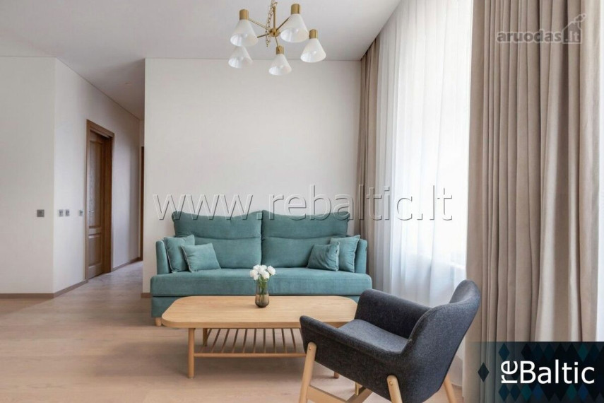 Nuomojamas butas Malūnų g., Užupis, Vilniaus m., Vilniaus m. sav., 63 m2 ploto, 3 kambariai 4