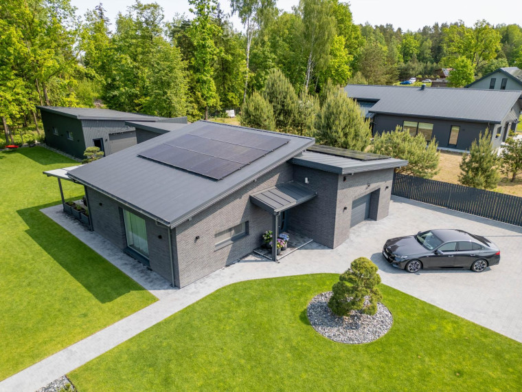 Parduodamas namas Miglės g., Paežerio I k., Panevėžio r. sav., 140.87 m² ploto 4 kambariai 1
