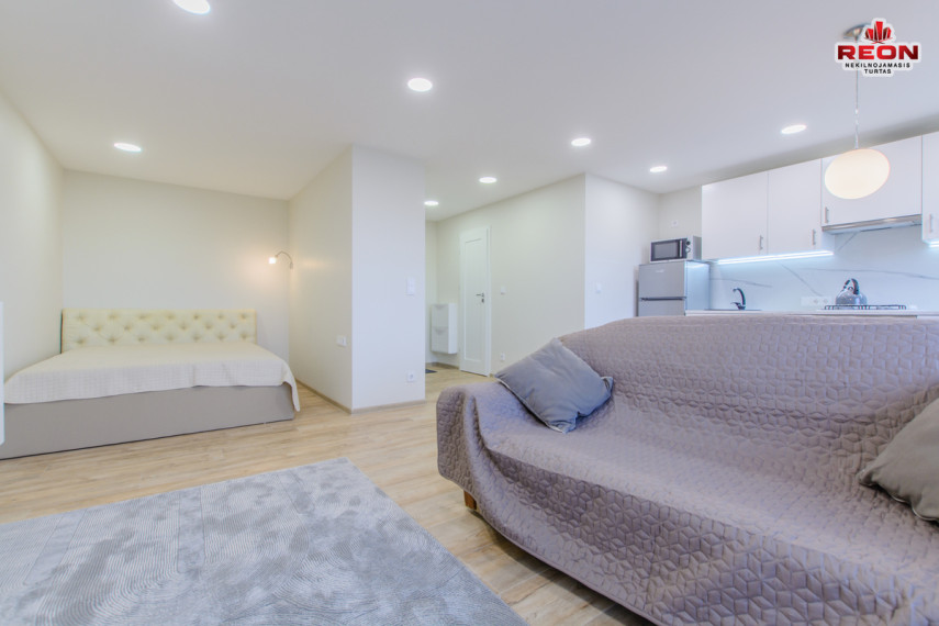 Nuomojamas butas Tuskulėnų g., Žirmūnai, Vilniaus m., Vilniaus m. sav., 42 m2 ploto, 1 kambariai 6