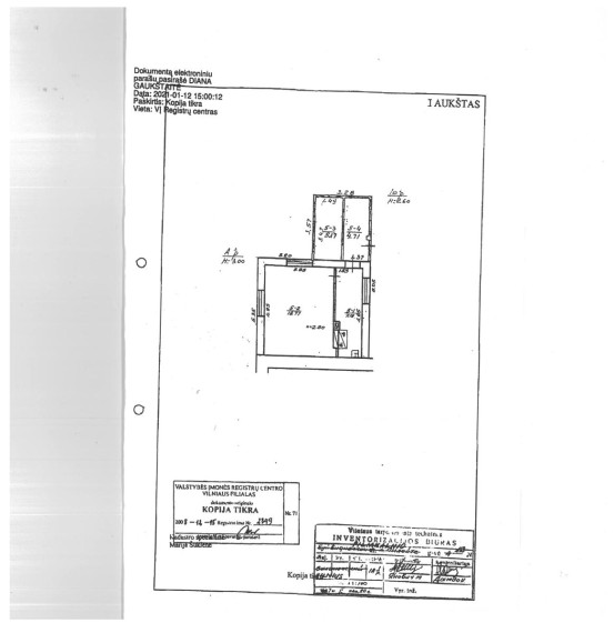 Parduodamas butas Piliakalnio g., Pilaitė, Vilniaus m., Vilniaus m. sav., 35.83 m² ploto 1 kambarys 5