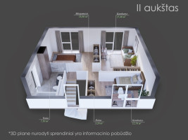 Parduodamas namas Daumanto g., Kuprioniškių k., Vilniaus r. sav., 136 m2 ploto, 2 aukštai 18