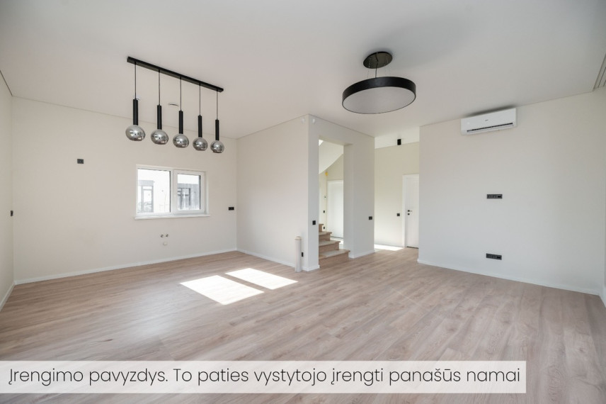 Parduodamas namas Daumanto g., Kuprioniškių k., Vilniaus r. sav., 136 m2 ploto, 2 aukštai 3