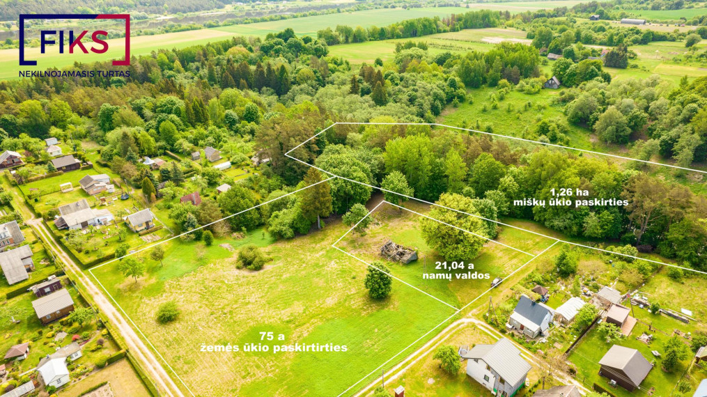 Parduodamas sklypas Pievų g., Jadagonių k., Kauno r. sav., 222 a ploto 1