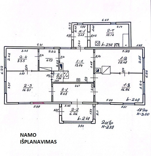 Parduodamas namas Nausėdžių k., 102.83 kv.m ploto 38