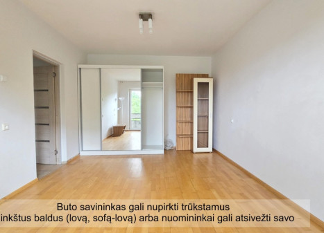 Nuomojamas butas Taikos g., Justiniškės, Vilniaus m., Vilniaus m. sav., 50 m2 ploto, 2 kambariai