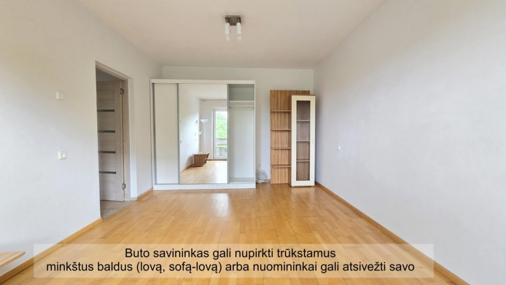 Nuomojamas butas Taikos g., Justiniškės, Vilniaus m., Vilniaus m. sav., 50 m2 ploto, 2 kambariai 1