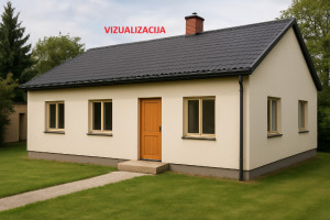 PARDUODAMAS REKONSTRUOTINAS MEDINIS 105.89 KV. M. NAMAS 18 ARŲ SKLYPE KREKENAVOS MIESTELIO CENTRE 1