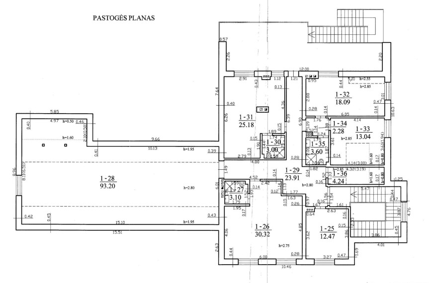 Parduodamas namas Plento g., Kuzavinių k., Šiaulių r. sav., 579.51 m² ploto 8 kambariai 24