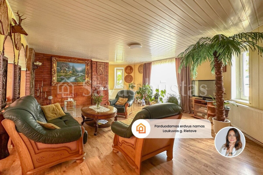 Parduodamas namas Rietavo sav., Rietavo m., Laukuvos, 236.76 m2 ploto, 1 aukštai 1