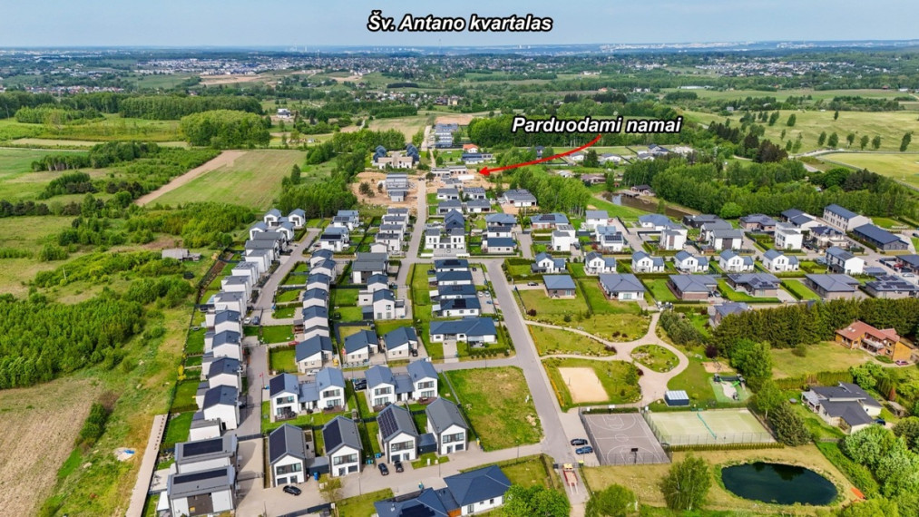 Parduodamas namas Šv. Antano g., Pavilnys, Vilniaus m., Vilniaus m. sav., 148.79 m2 ploto, 1 aukštai 20
