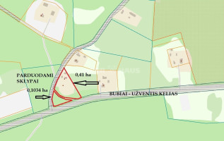 Parduodamas namų valdos paskirties sklypas Svilės k., Kelmės r. sav., 51.34 a ploto 14