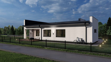 Parduodamas namas Šimtūnių g., Sudmantų k., Klaipėdos r. sav., 140 m2 ploto, 1 aukštai 6