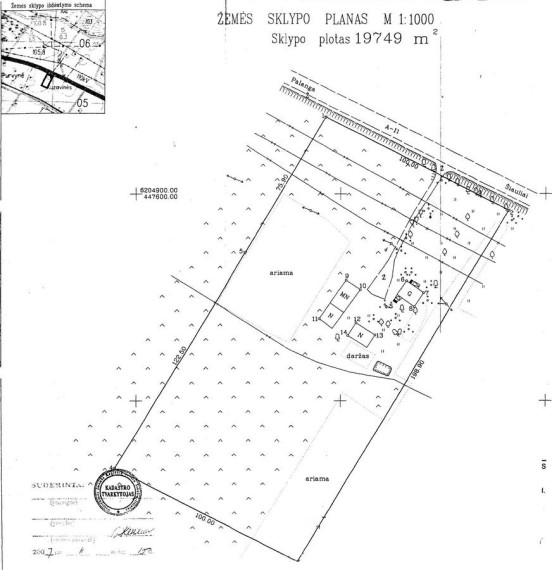 Parduodamos patalpos Plento g., Kuzavinių k., Šiaulių r. sav., 579.51 m² ploto 39