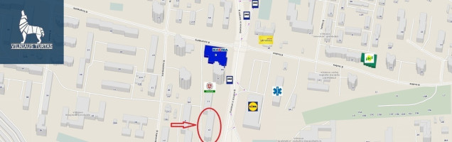 Nuomojamas butas Dariaus ir Girėno g., Naujininkai, Vilniaus m., Vilniaus m. sav., 25.48 m2 ploto, 1 kambariai 10