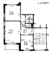 Parduodamas butas Baltų pr., Šilainiai, Kauno m., Kauno m. sav., 49.35 m2 ploto, 2 kambariai 19