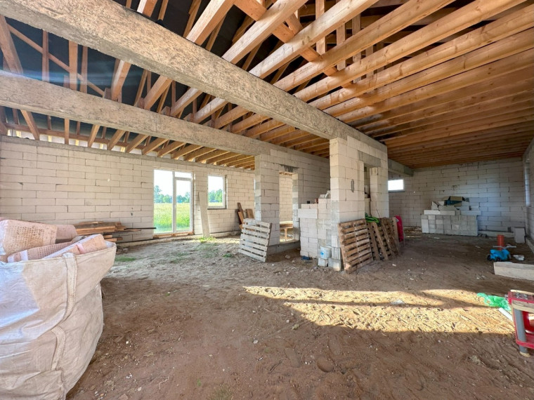 Parduodamas namas Pušies g., Burkėnų k., Šilalės r. sav., 126.9 m2 ploto, 1 aukštai 9