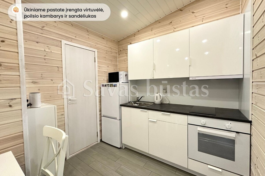 Parduodamas namas Skuodo r. sav., Mažųjų Rūšupių k., Sodo takas, 64.48 m2 ploto,  aukštai 4